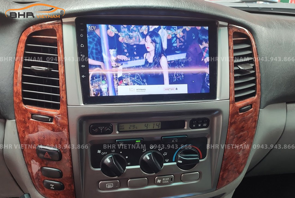 Giải trí đa phương tiện trên màn hình DVD Vitech Toyota Land Cruiser 1998 - 2007