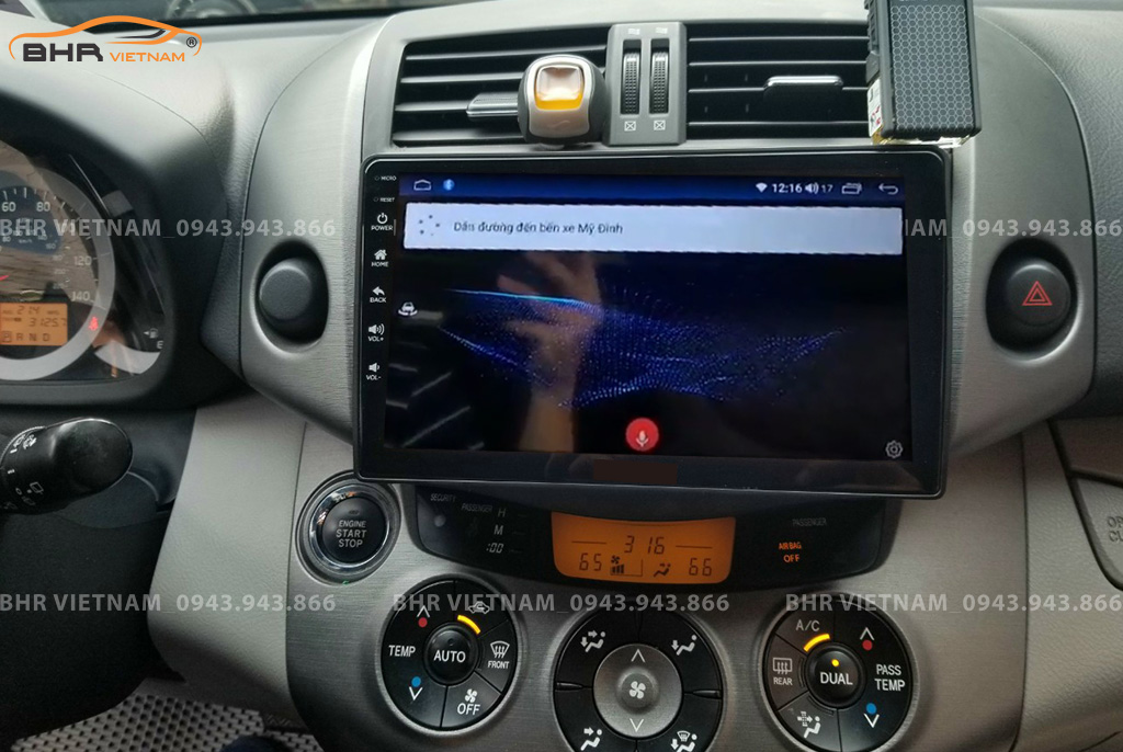 Điều khiển bằng giọng nói Màn hình Android Vitech Toyota Rav4 2005 - 2012