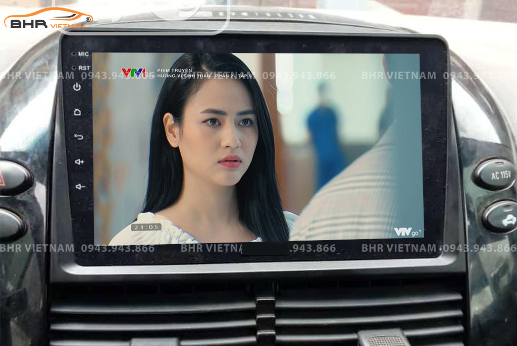 Giải trí đa phương tiện trên màn hình DVD Vitech Toyota Sienna 2003 - 2010