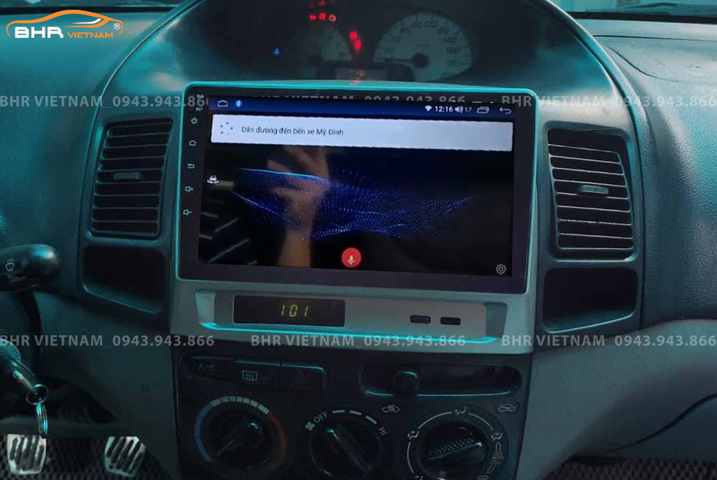 Điều khiển bằng giọng nói Màn hình Android Vitech Toyota Vios 2002 - 2007