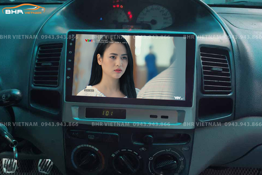 Giải trí đa phương tiện trên màn hình DVD Vitech Toyota Vios 2002 - 2007