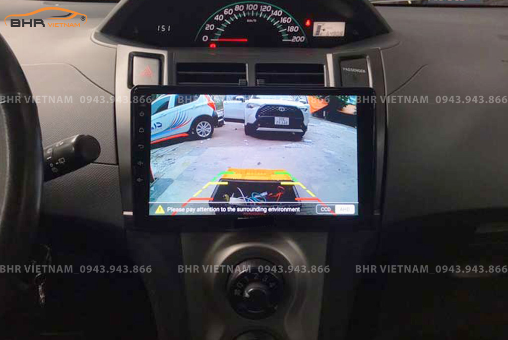 Màn hình DVD Vitech Toyota Yaris 2006 - 2013 tích hợp camera lùi