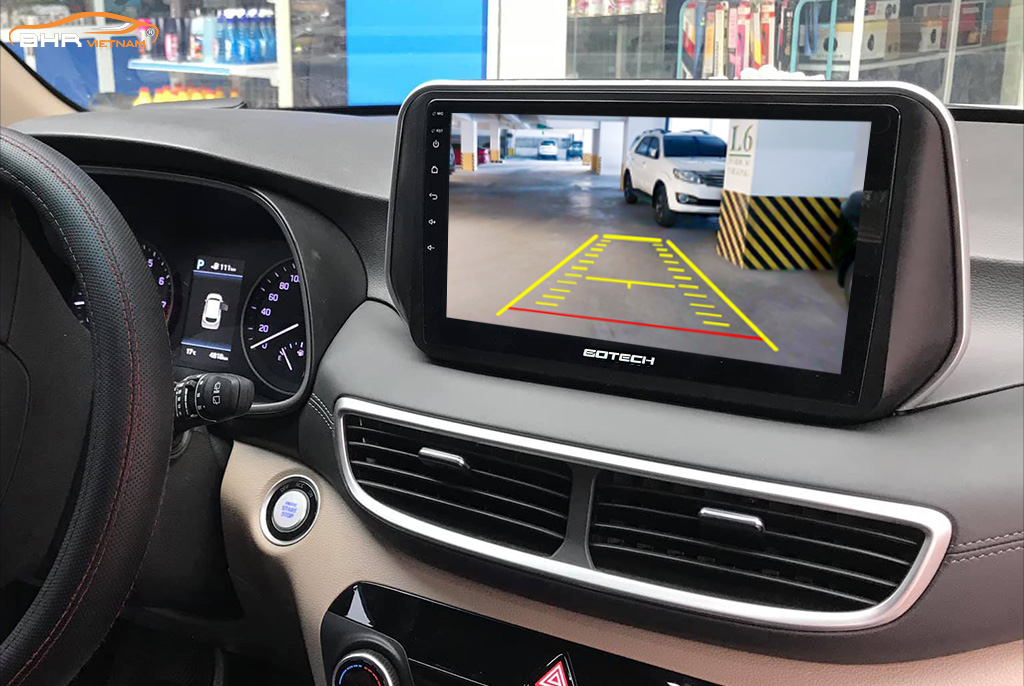 Màn hình DVD Gotech GT10 Pro Hyundai Tucson 2019 - nay tích hợp camera lùi
