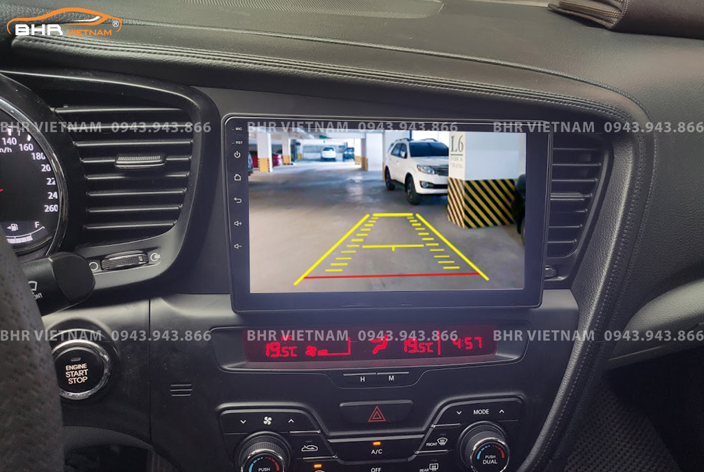 Màn hình DVD Gotech GT10 Pro Kia K5 Optima 2011 - 2015 tích hợp camera lùi