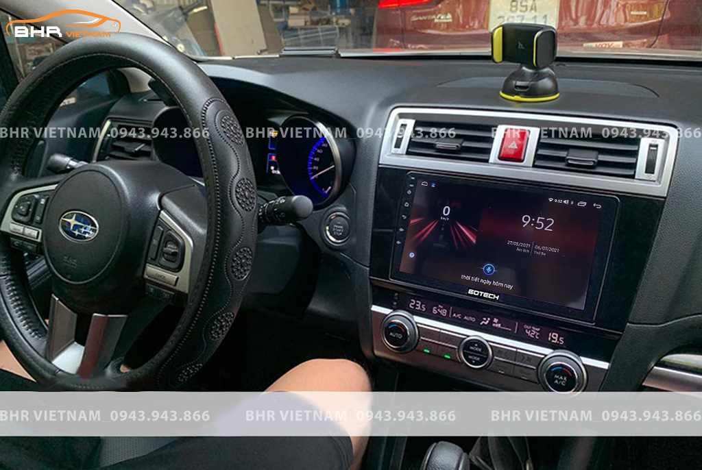 Điều khiển bằng giọng nói trên màn hình Gotech GT10 Pro Subaru Outback 2014 - nay