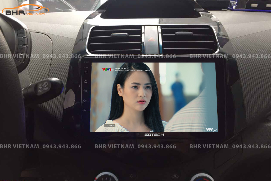 Giải trí đa phương tiện trên màn hình Gotech GT6 New Chevrolet Spark 2011 - 2017