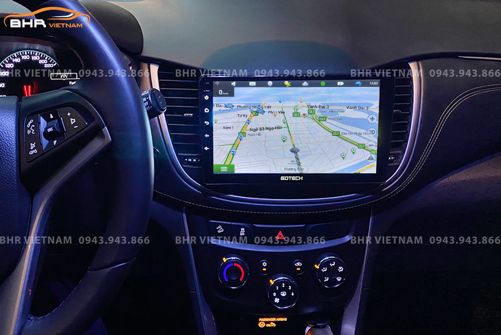 Màn hình Gotech GT6 New Chevrolet Trax 2017 - nay sang trọng nâng tầm xế hộp