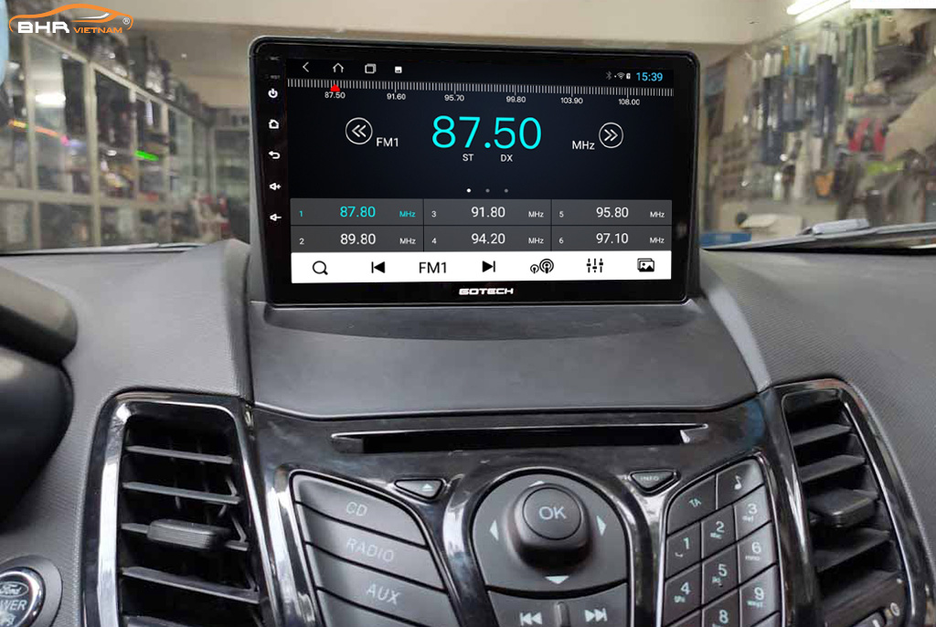 Nghe Radio trên màn hình Gotech GT6 New