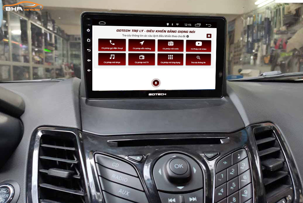 Điều khiển bằng giọng nói trên màn hình Gotech GT6 New 2010 - nay