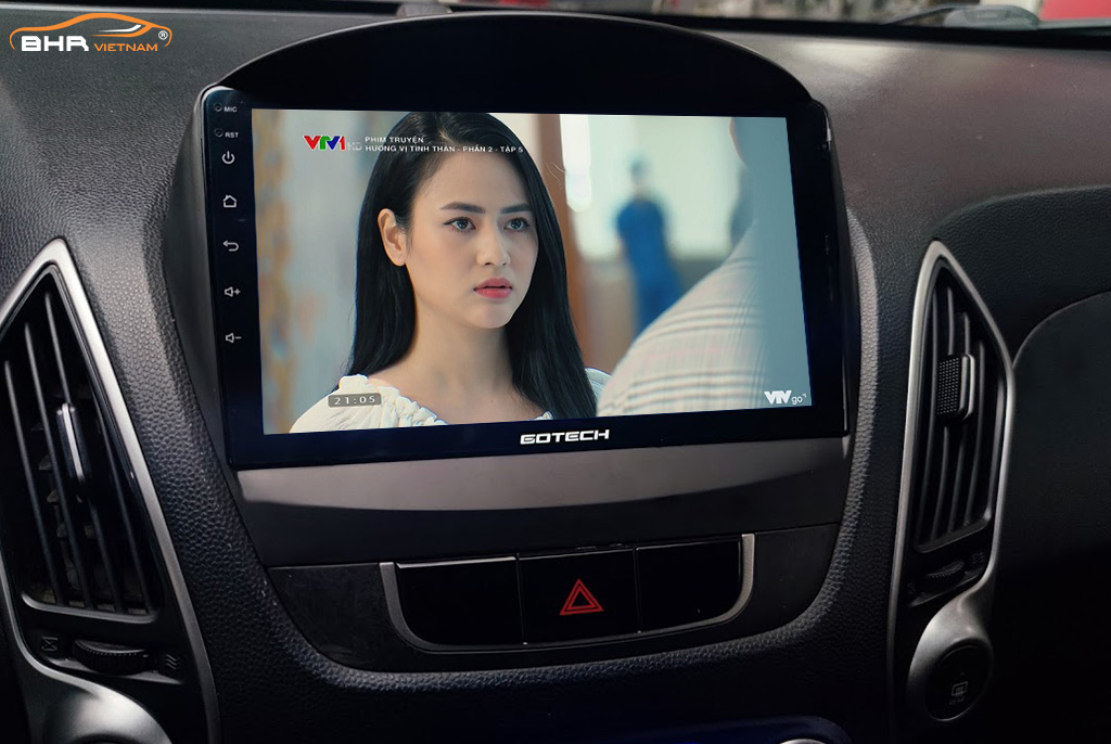 Màn hình Gotech Hyundai Tucson 2009 - 2014 sang trọng nâng tầm xế hộp