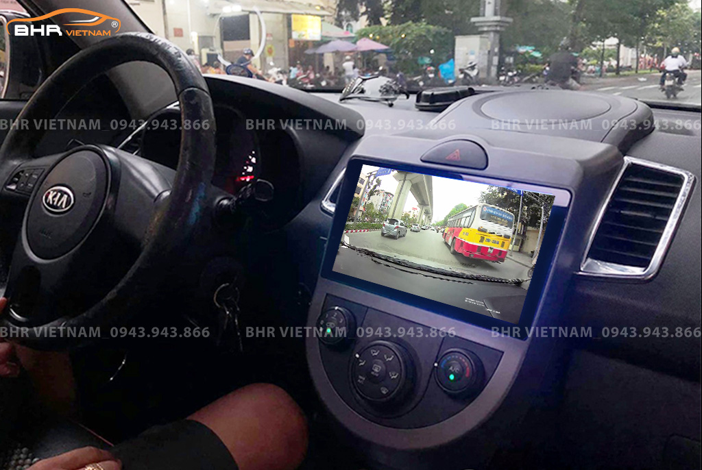 Màn hình Gotech GT6 New Kia Soul 2009 - 2012 tích hợp camera hành trình