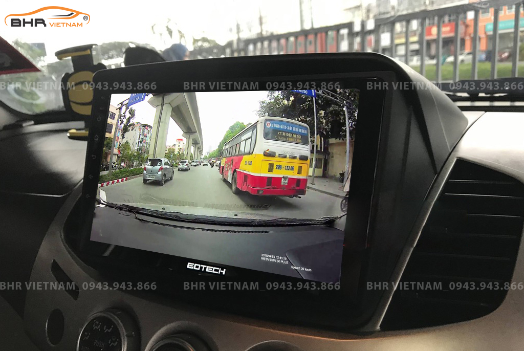Màn hình Gotech GT6 New Mitsubishi Triton 2005 - 2015 sang trọng nâng tầm xế hộp