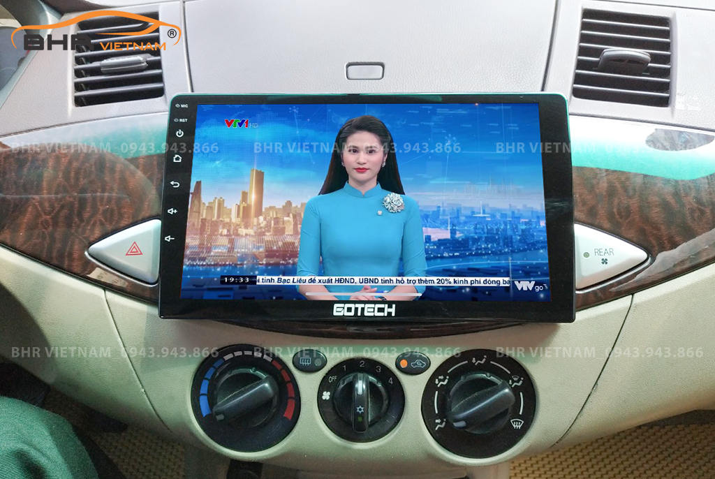 Giải trí đa phương tiện trên màn hình Gotech GT6 New Mitsubishi Zinger 2008 - 2016