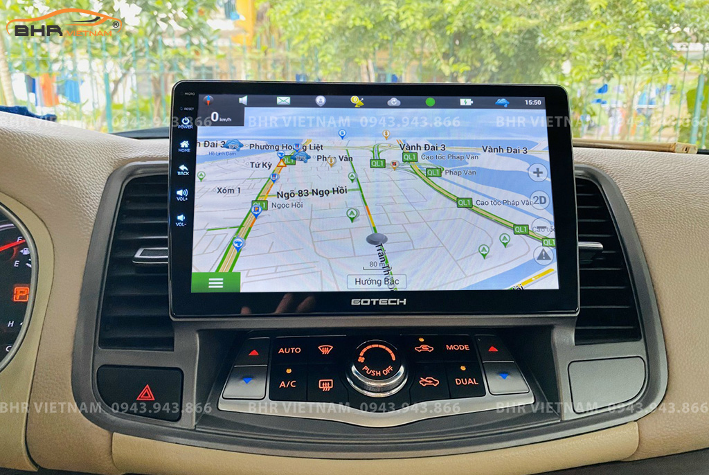 Bản đồ chỉ đường thông minh: Vietmap, Navitel trên màn hình Gotech GT6 New Nissan Teana 2008 - 2013​​​​​​​