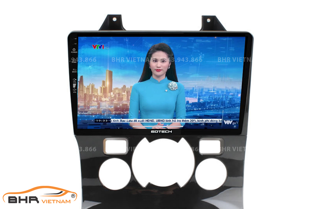 Giải trí đa phương tiện trên màn hình Gotech GT6 New Peugeot 3008 2008 - 2017  