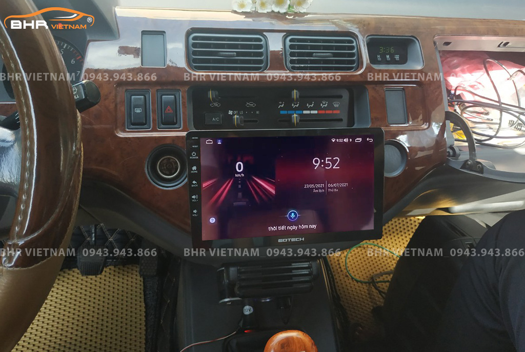 Điều khiển bằng giọng nói trên màn hình Gotech GT6 New Toyota Zace 1999 - 2006