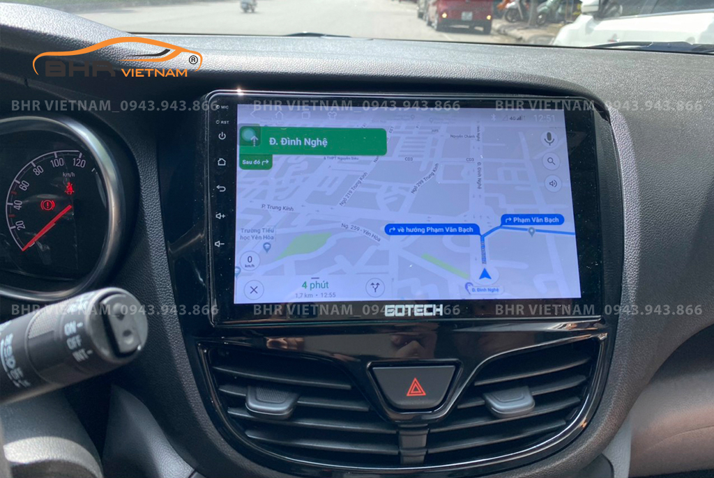 Bản đồ chỉ đường thông minh: Vietmap, Navitel trên màn hình Gotech GT6 New Vinfast Fadil 2019 - nay