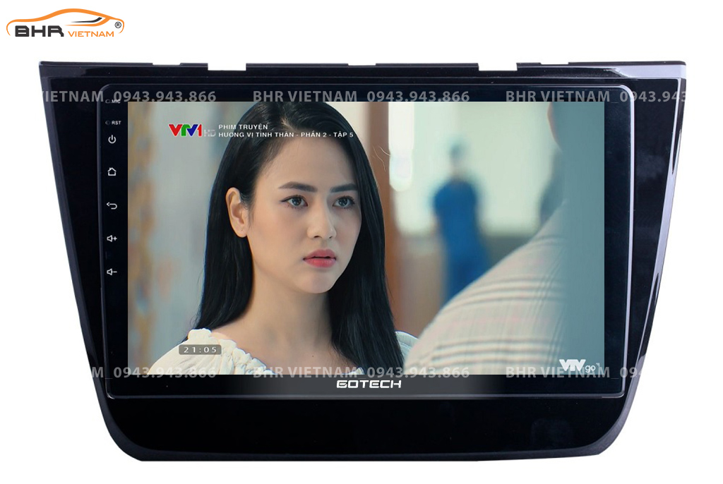 Giải trí Youtube, xem phim sống động trên màn hình Gotech GT8 MG ZS 2018 - nay