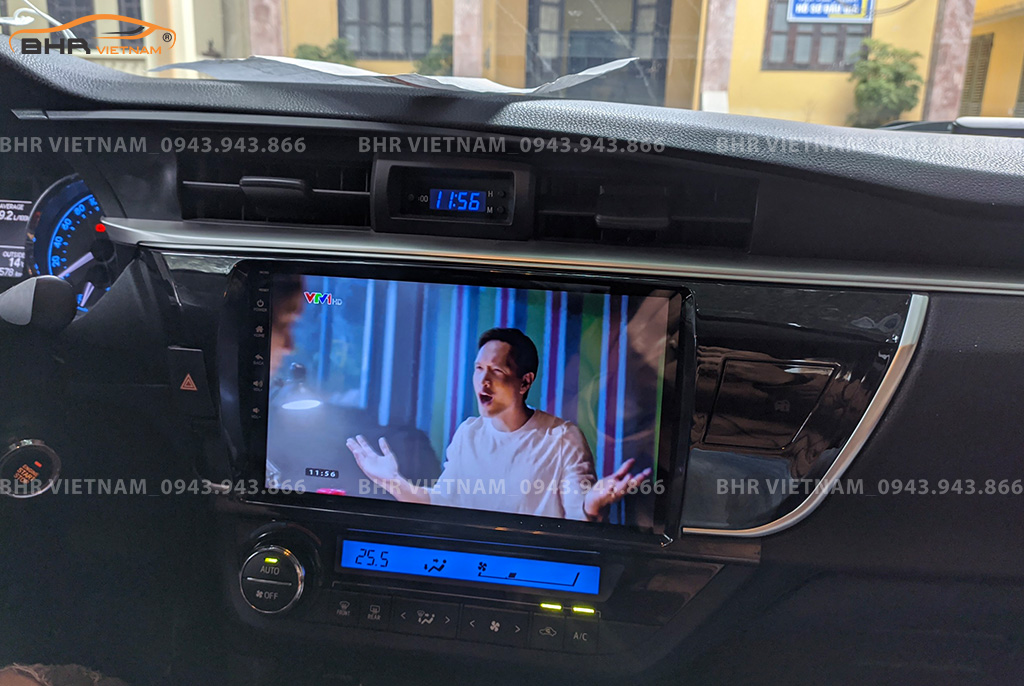 Giải trí Youtube, xem phim sống động trên màn hình Gotech GT8 Toyota Altis 2014 - 2017