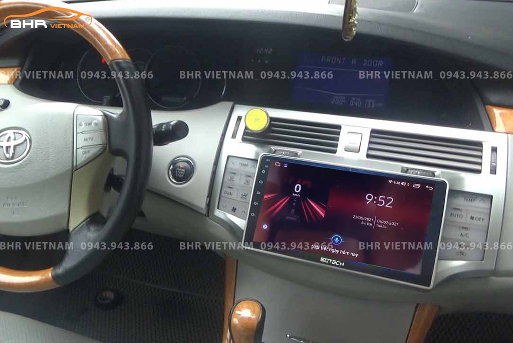 Điều khiển bằng giọng nói thông minh màn hình Gotech GT8 Toyota Avalon 2004 - 2012