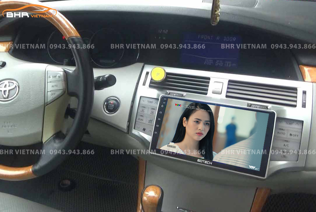Giải trí Youtube, xem phim sống động trên màn hình Gotech GT8 Toyota Avalon 2004 - 2012