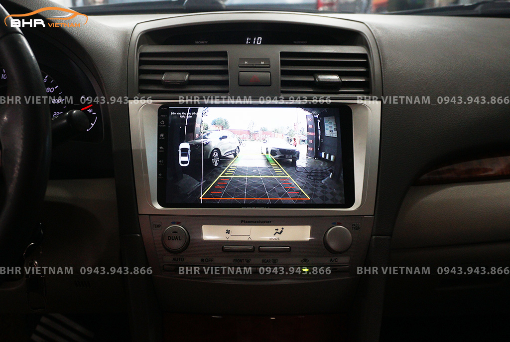 Màn hình gotech GT8 Toyota Camry 2006 - 2011 tích hợp camera lùi