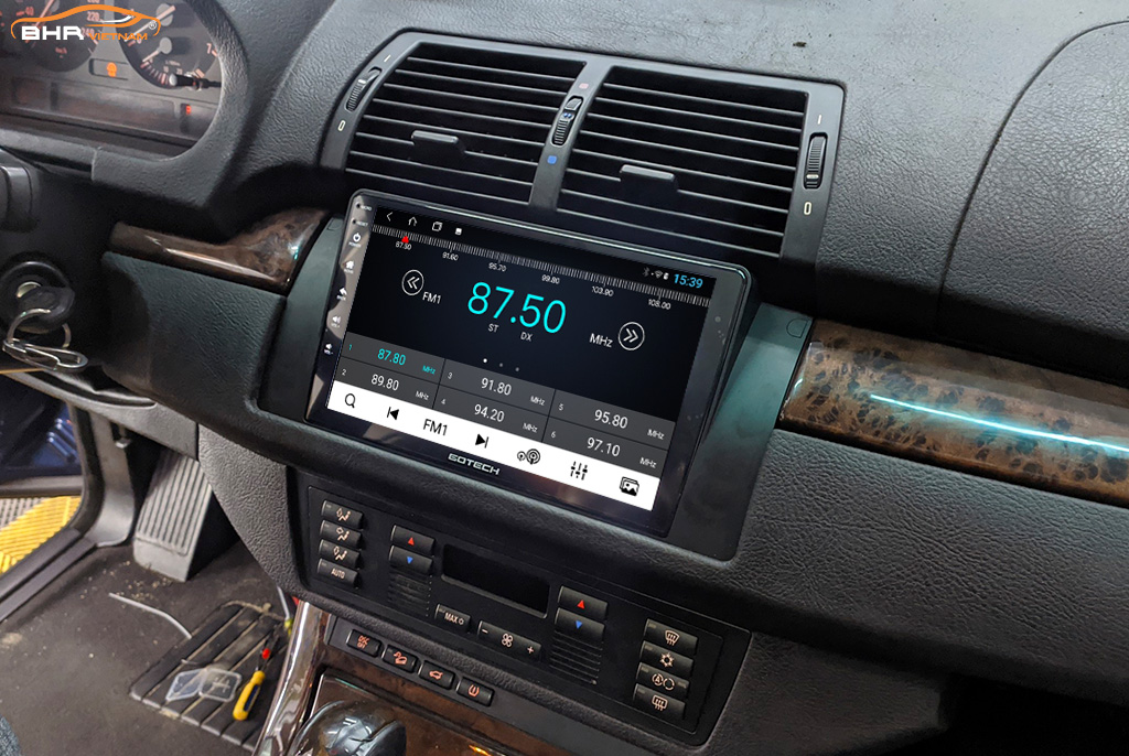 Mở Radio trên màn hình Gotech GT8 Max