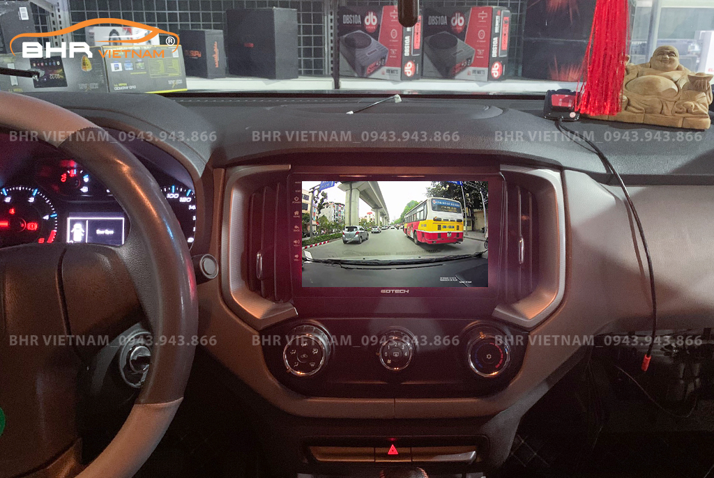  Màn hình DVD Gotech GT8 Max Chevrolet Colorado 2016 - nay tích hợp camera hành trình