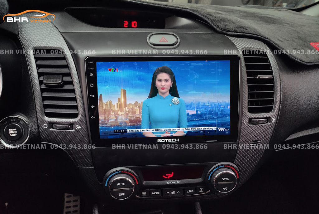  Giải trí Youtube, xem phim sống động trên màn hình Gotech GT8 Max Kia Cerato 2013 - 2018