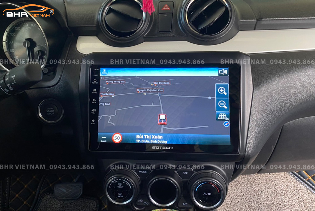 Bản đồ chỉ đường thông minh: Vietmap, Navitel, Googlemap trên màn hình GT8 Max Suzuki Swift 2019 - nay