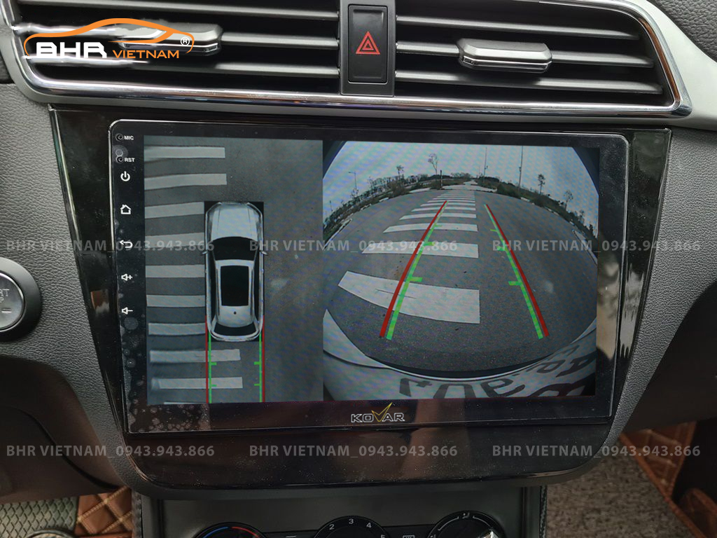 Hình ảnh quan sát từ camera sau Kovar Plus 360 MG ZS 2018 - nay