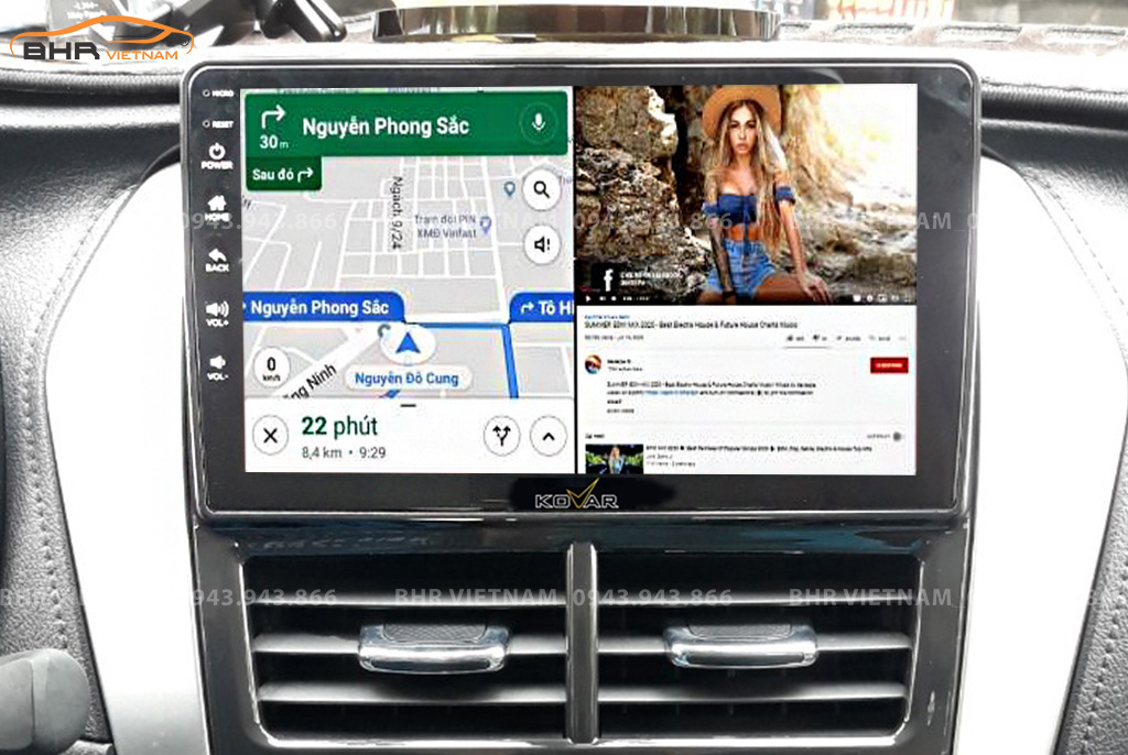 Màn hình ô tô Kovar Plus 360 Toyota Yaris 2019 - nay
