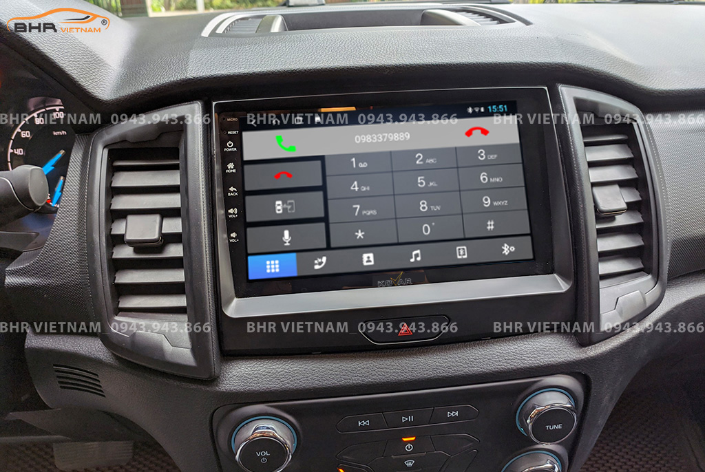 Kết nối điện thoại trên màn hình Kovar T1 Honda City 2018 - 2020