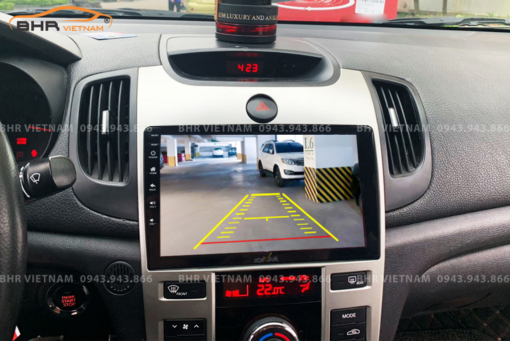  Màn hình DVD Kovar T1 Kia Forte 2008 - 2013 tích hợp camera lùi