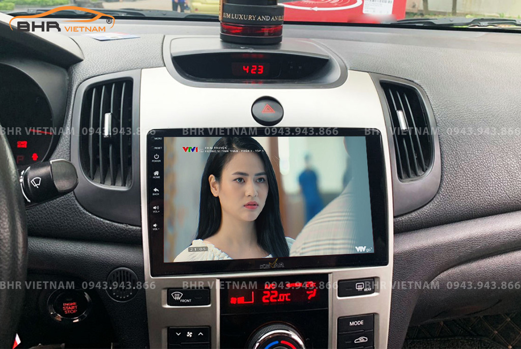  Giải trí Youtube, xem phim sống động trên màn hình Kovar T1 Kia Forte 2008 - 2013
