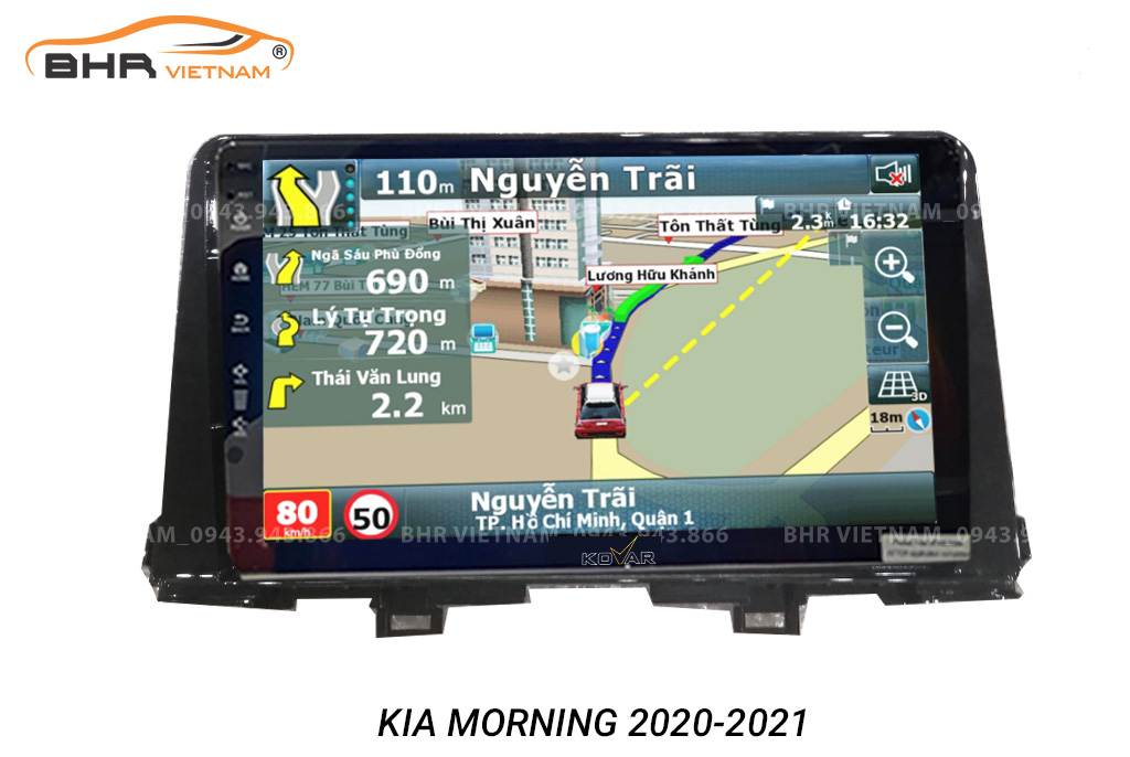 Màn hình ô tô Kovar T1 Kia Morning 2021 - nay