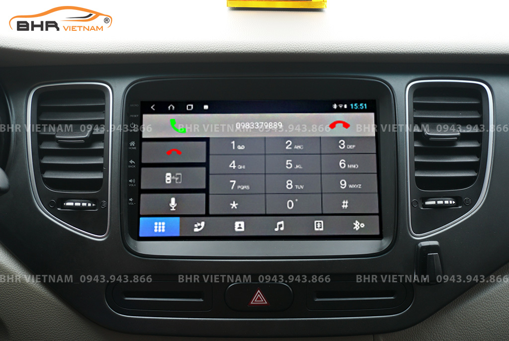 Kết nối điện thoại trên màn hình Kovar T1 Kia Rondo