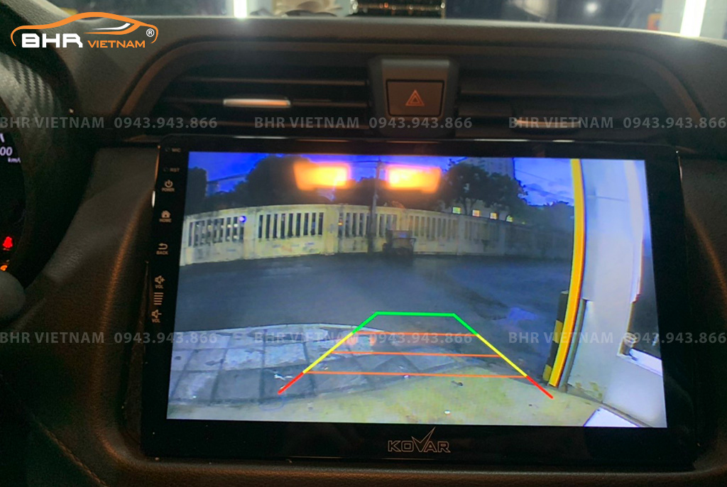  Màn hình DVD Kovar T1 Nissan Almera 2021 tích hợp camera lùi