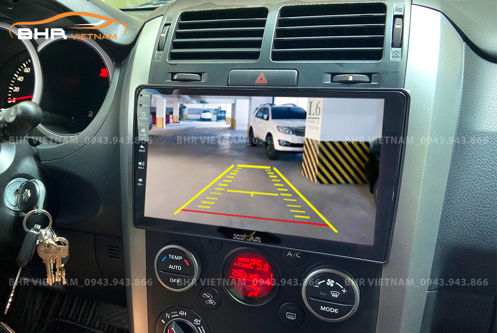  Màn hình DVD Kovar T1 Suzuki Vitara 2008 - 2014 tích hợp camera lùi