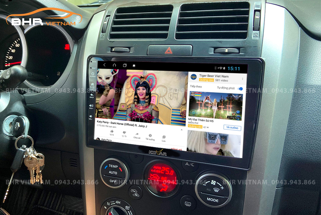 Màn hình ô tô Kovar T1 Suzuki Vitara 2008 - 2014
