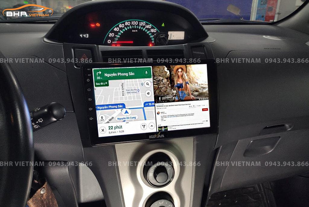 Màn hình ô tô Kovar T1 Toyota Yaris 2006 - 2013