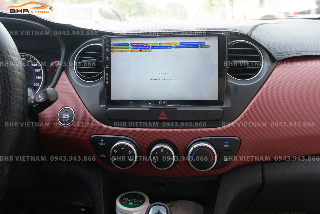 Điều khiển bằng giọng nói thông minh DVD Android Oled Oled C2 New Hyundai i10 2014 - 2020