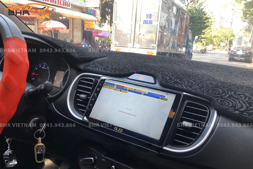 Điều khiển bằng giọng nói thông minh DVD Android Oled Oled C2 New Kia Soluto 2019 - nay