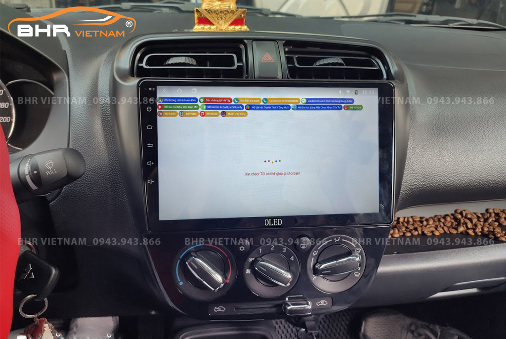 Điều khiển bằng giọng nói thông minh DVD Android Oled Oled C2 New Mitsubishi Attrage 2013 - nay