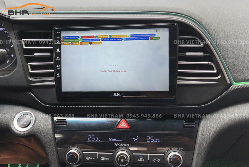 Điều khiển bằng giọng nói thông minh DVD Android Oled C8 New Hyundai Elantra 2016 - nay