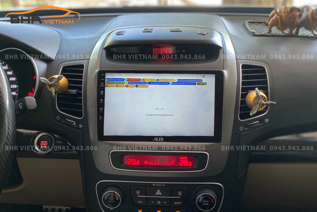 Điều khiển bằng giọng nói thông minh DVD Android Oled C8 New Kia Sorento 2014 - 2020