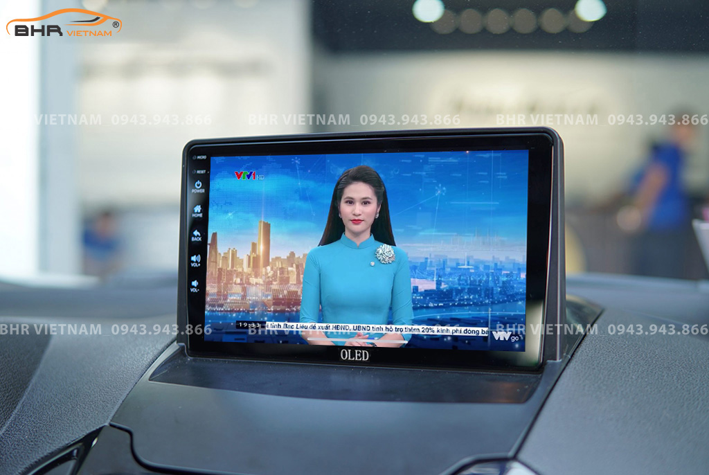 Giải trí Youtube, xem phim sống động trên màn hình DVD Oled C8S Ford Ecosport 2013 - nay