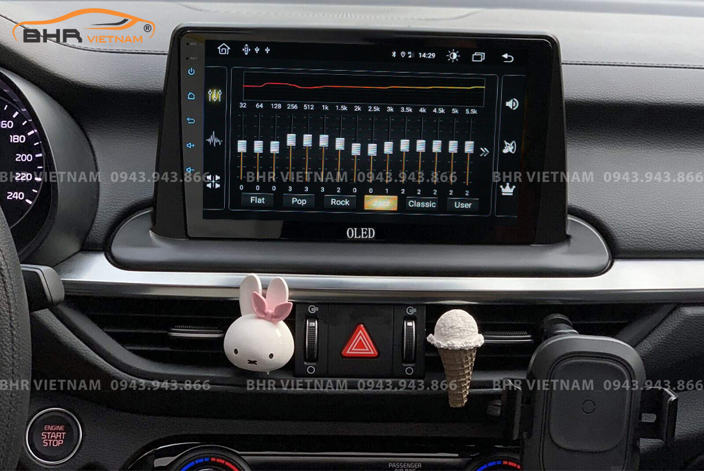 Trải nghiệm âm thanh sống động trên màn hình DVD Android Oled C8S Kia Cerato 2019 - nay