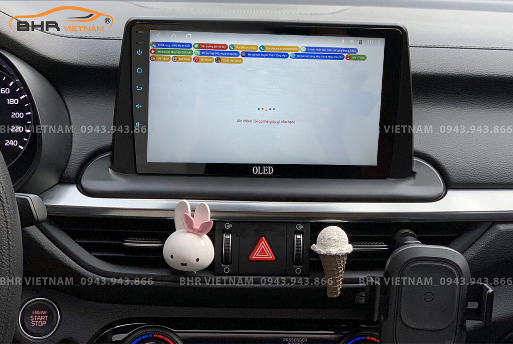 Điều khiển bằng giọng nói thông minh DVD Android Oled C8S Kia Cerato 2019 - nay