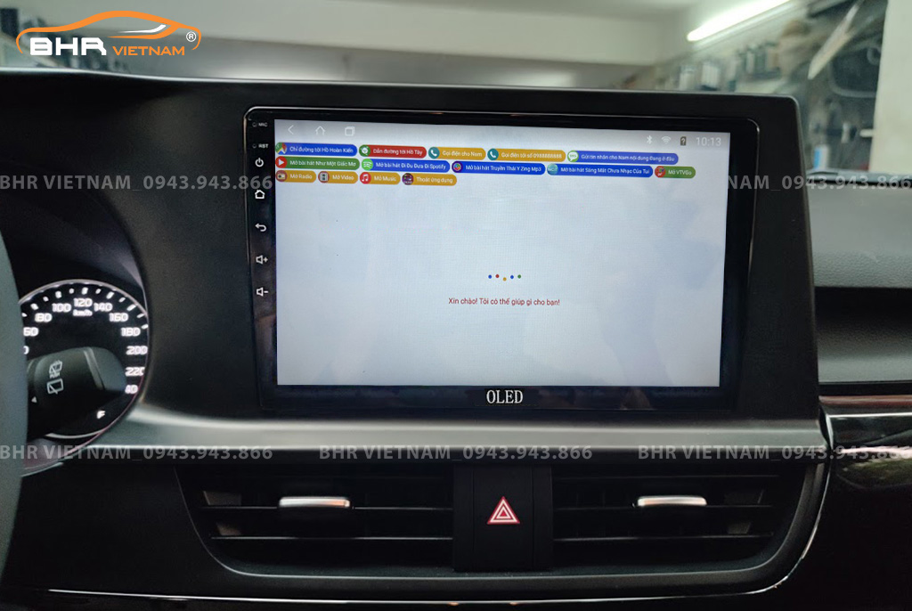 Điều khiển bằng giọng nói thông minh DVD Android Oled C8S Kia Seltos 2020 - nay